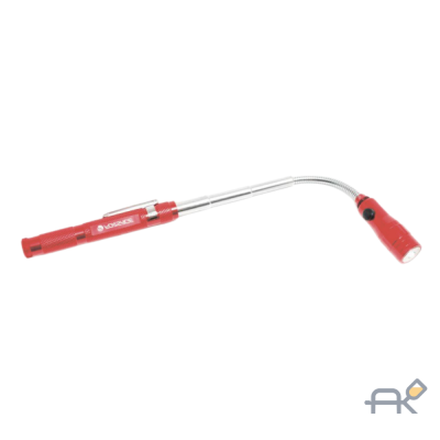 Фонарь телескопический с магнитом 1LED (L:148-365мм). в блистере(F-686ML1)